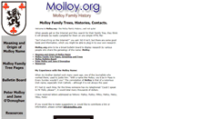 Desktop Screenshot of molloy.org